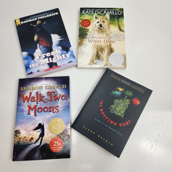 Young Adult Juvenile Middle School Readers Lot of 4 Paperback Books - Picture 1 of 5